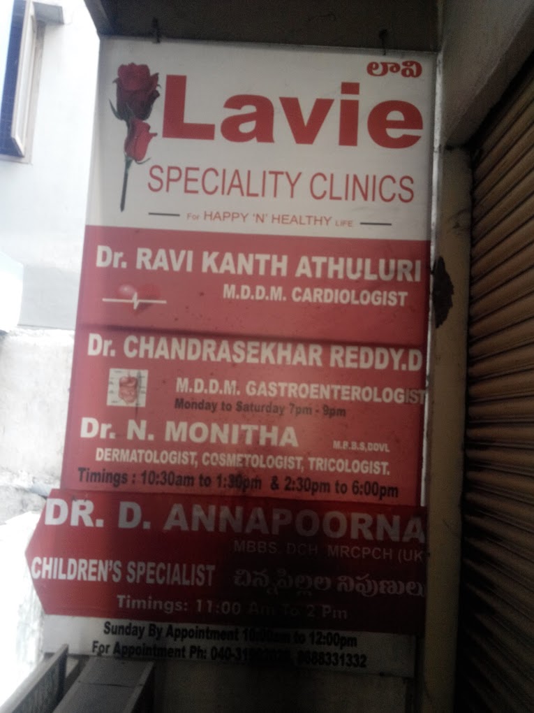 Dr. Lavie Speciality Clinic Cardiologist Gastroenterologist Yousufguda Hyderabad