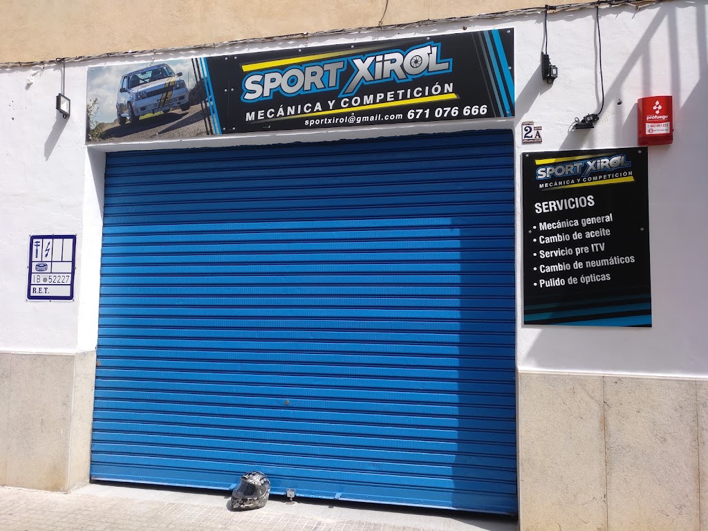 Taller Sport xirol — Exterior