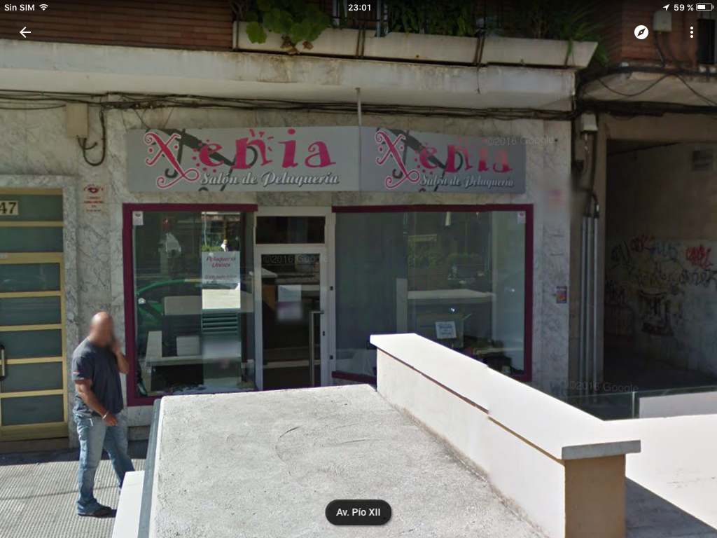 Xenia Salon de peluqueria y estetica — Exterior