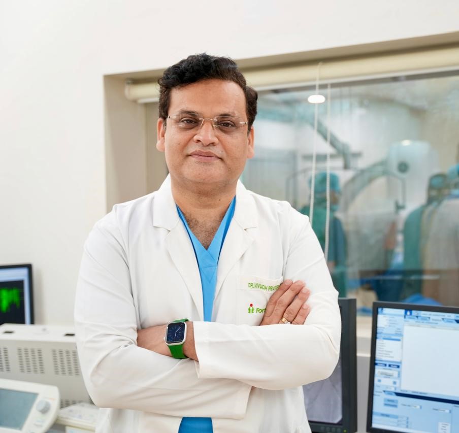 Dr. Dr Vivudh Pratap Singh Cardiologist Tavr Mitra Clip Specialist In Delhi