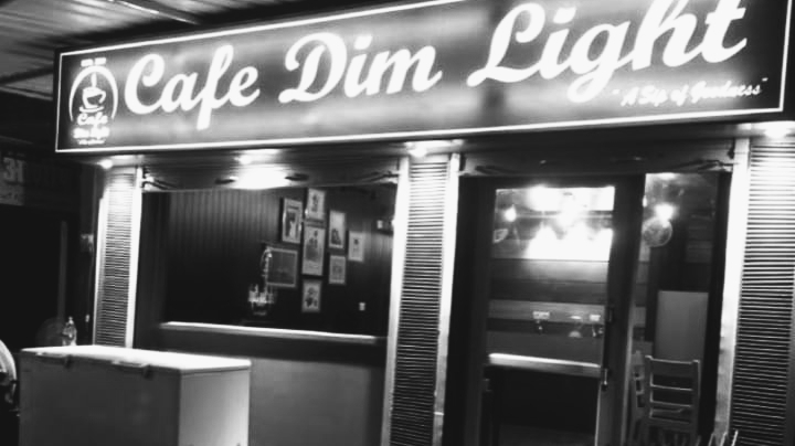 Cafe Dim Light