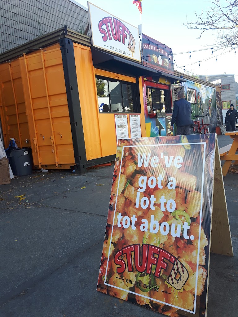 Stuff'D Grilled Cheese & Tots