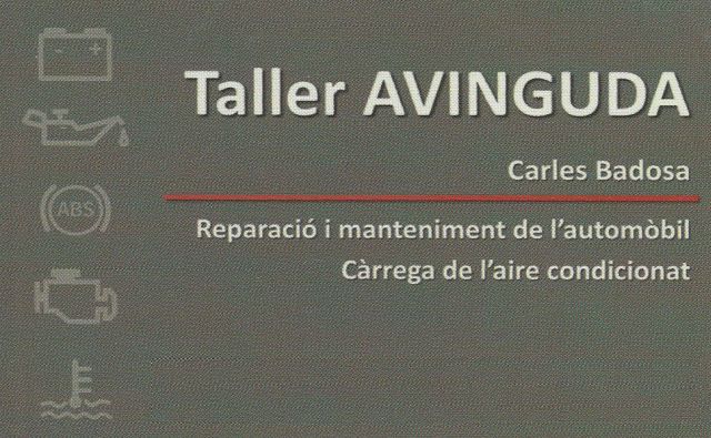 Taller Avinguda — Del propietario