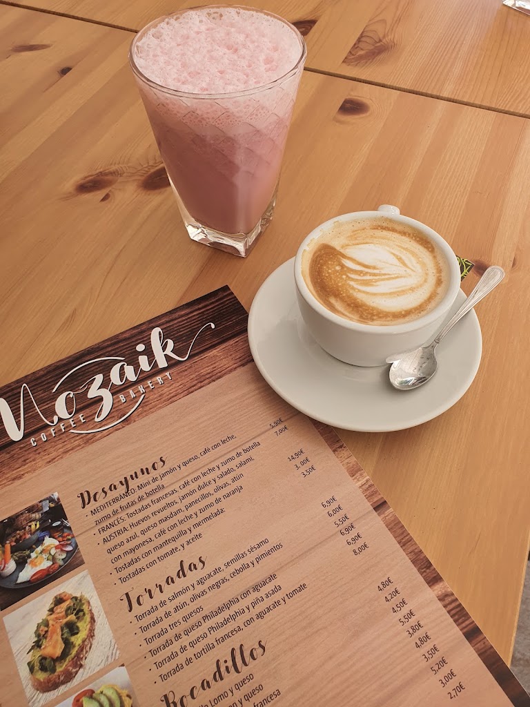 Mozaik Coffee Bakery — Carta