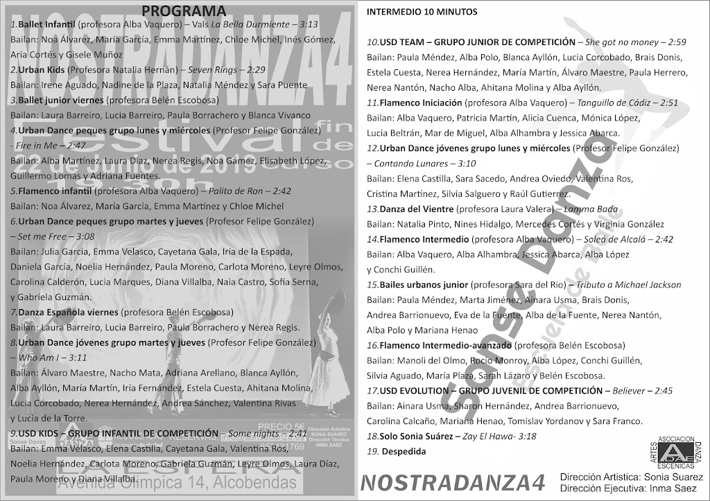 ADAE - AS. DANZA Y ARTES ESCENICAS MADRID Y COMUNIDAD.