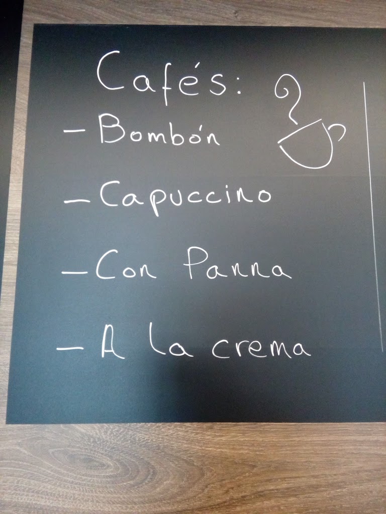 Diamante Chocolateria Churreria — Carta