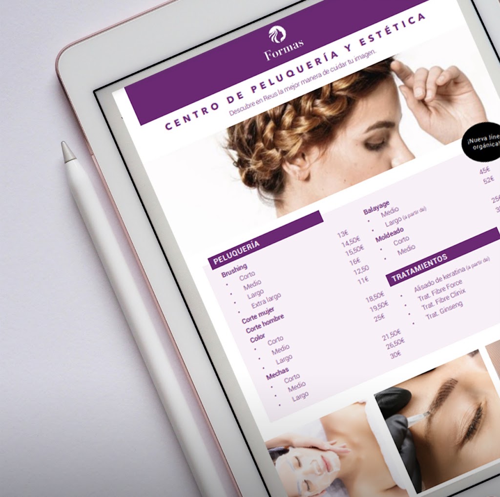 Microblading cejas en Reus. Peluqueria y estetica especializada — Carta