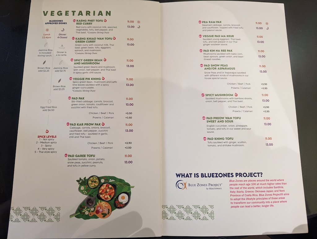 Thai Orchid Café | Washburn Way