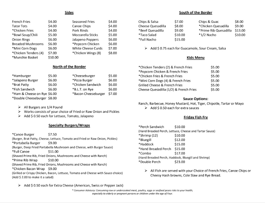  Tippy Canoe Bar & Grill LLC