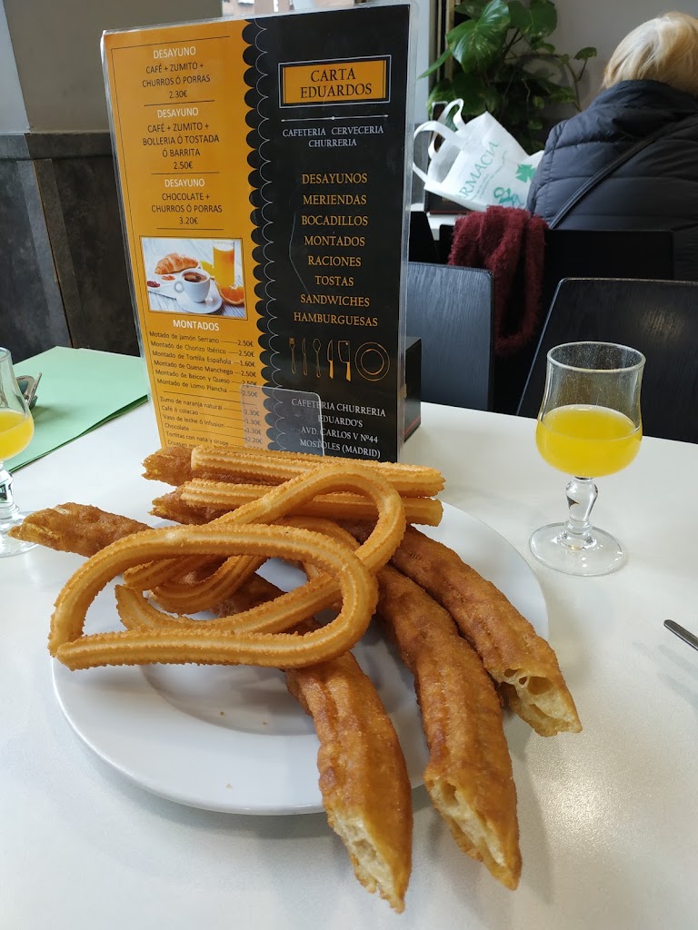 Cafeteria Eduardo's — Carta