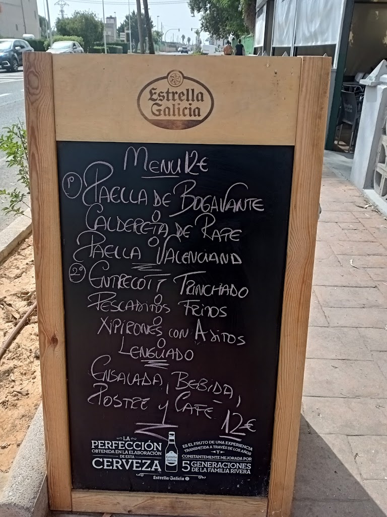 Bar Restaurante Camping San Pascual — Carta