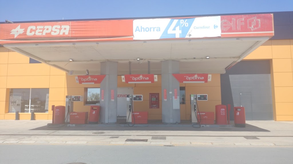 Estacion de servicio Cepsa — Exterior