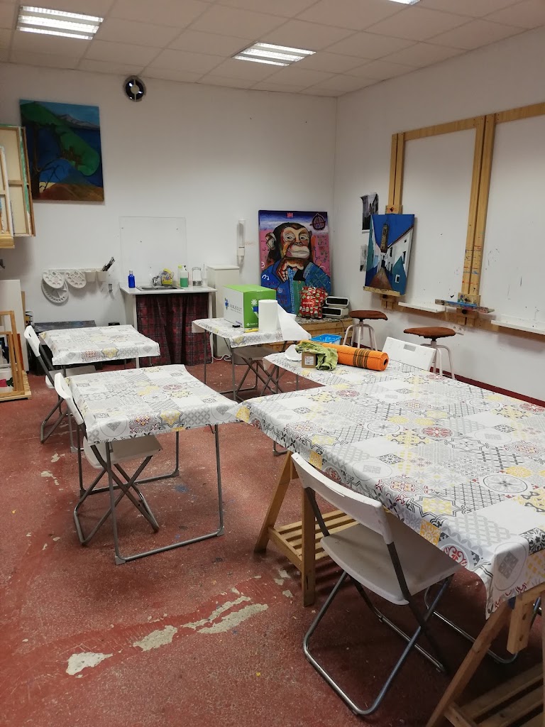 Studio de pintura Rosa