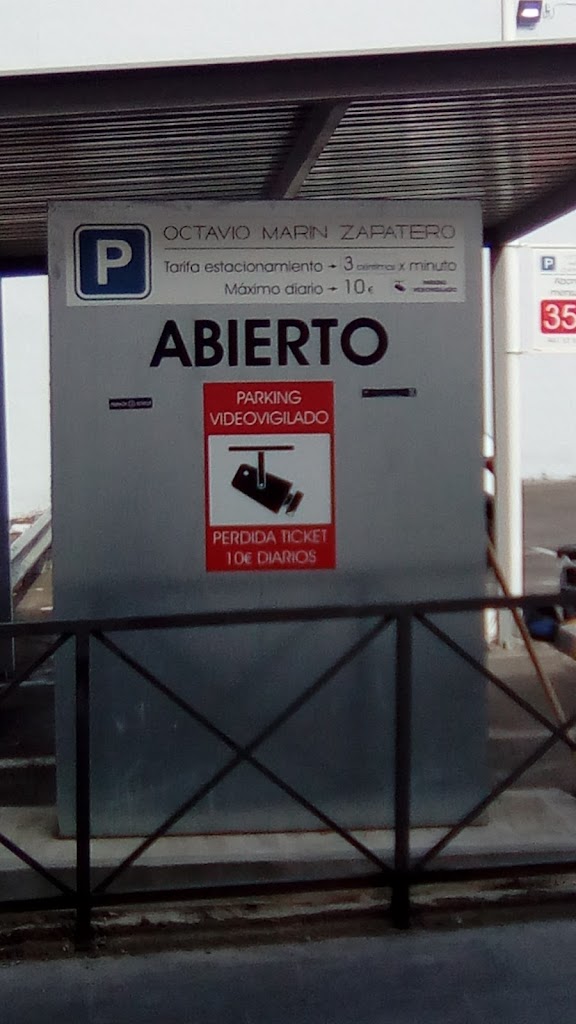 Aparcamiento Marin Zapatero