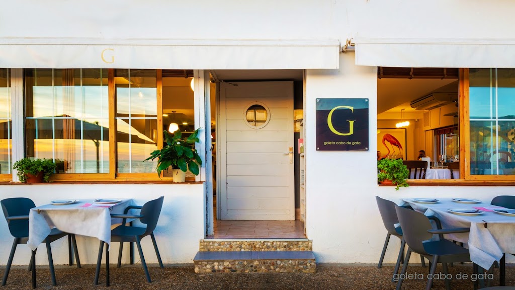 Restaurante Goleta Cabo de Gata. FRENTE AL MAR