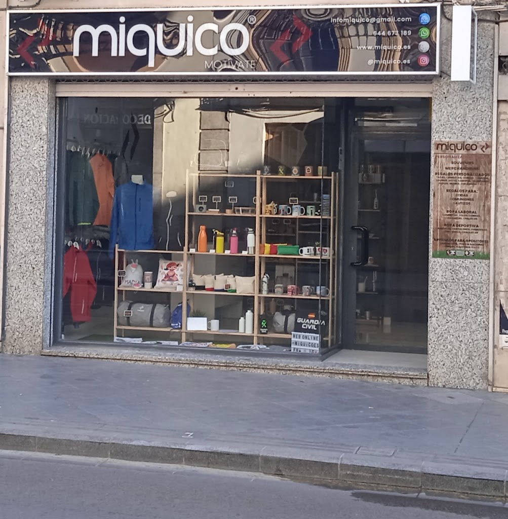 Personalizacion | Miquico | Laser | Bordado en Alcala la Real