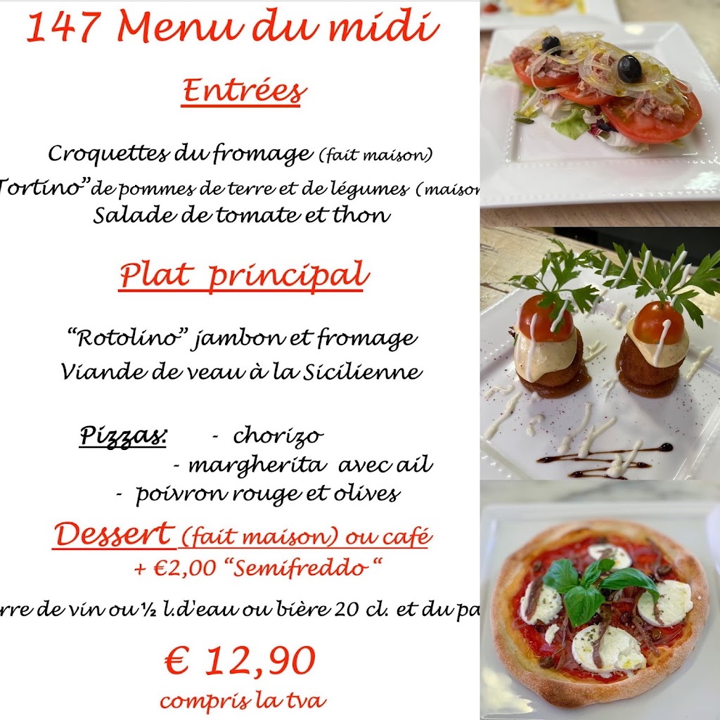 Pizzeria Ristorante Marechiaro — Carta