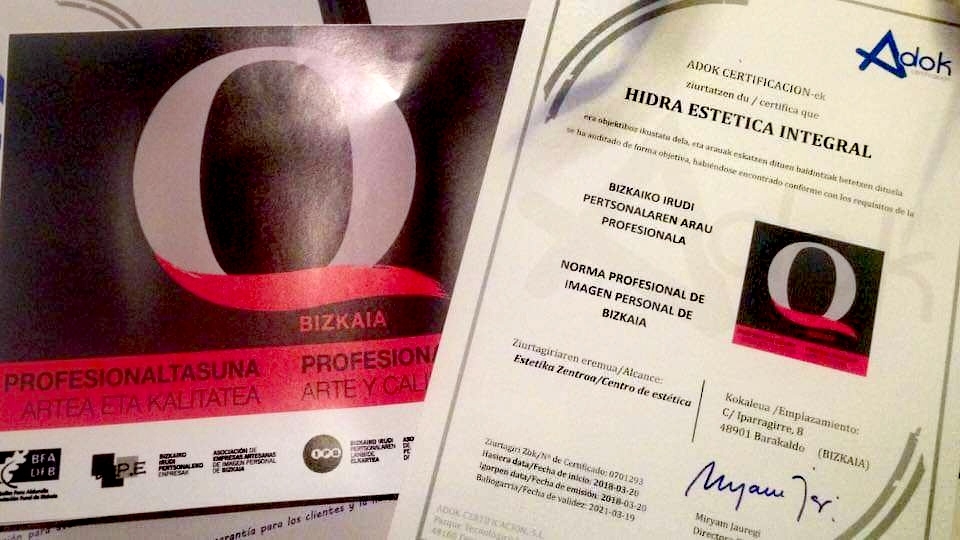 Hidra Estetica y Bienestar — Carta
