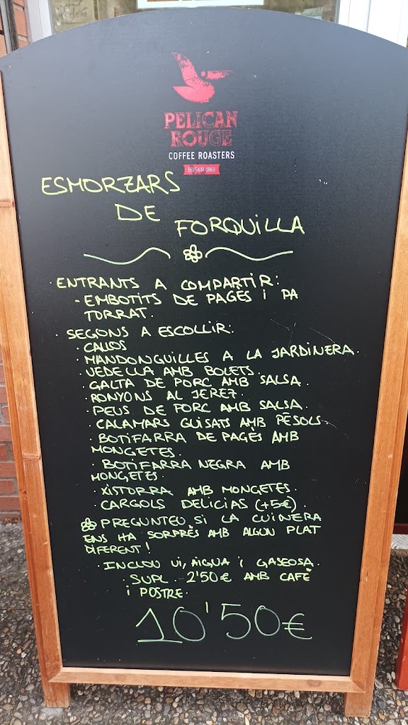 Xurreria Delicias — Carta