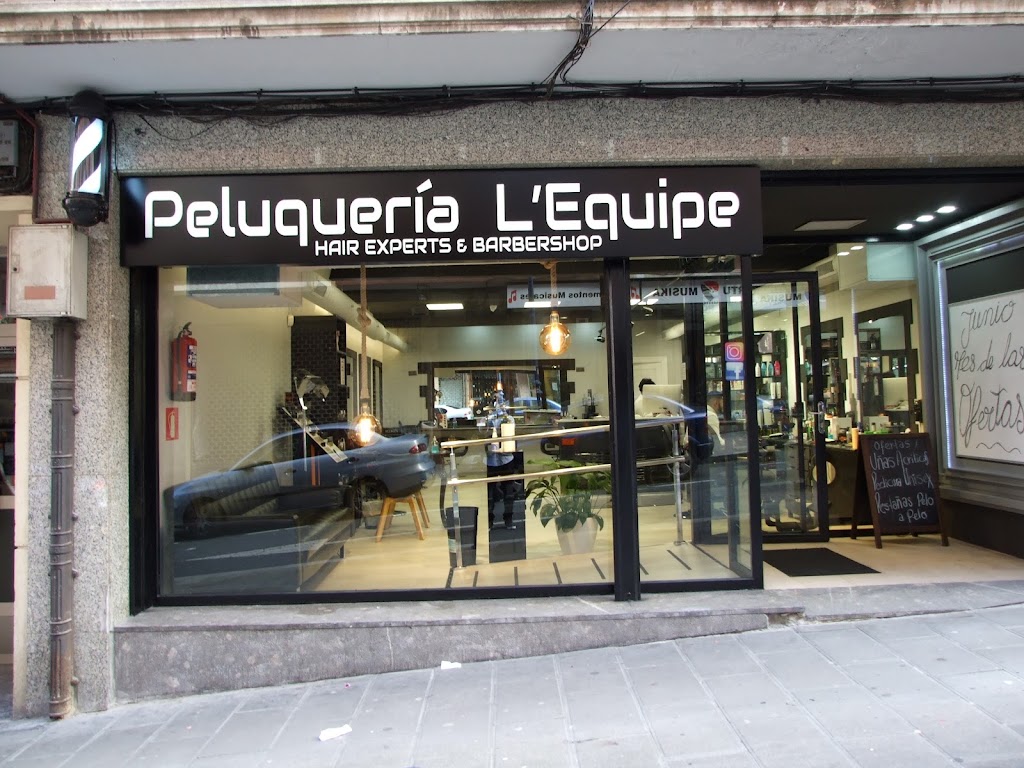 Salon L'Equipe - Peluqueria unisex en Portugalete — Exterior