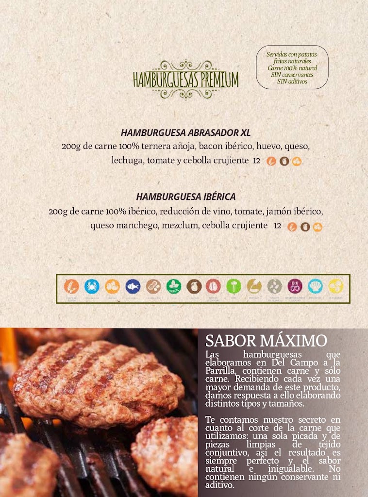 Abrasador el laurel — Carta