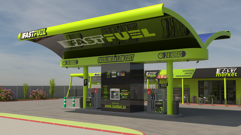 Fast Fuel Aviles — Exterior