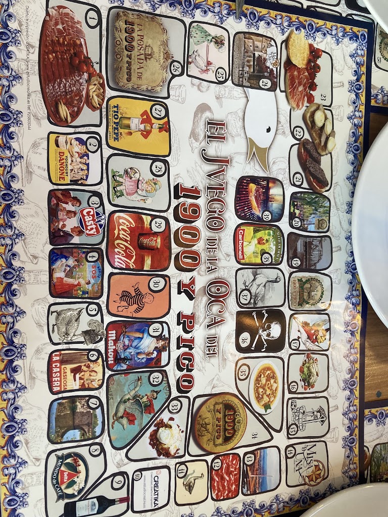 Bar restaurante Misa de Una — Carta