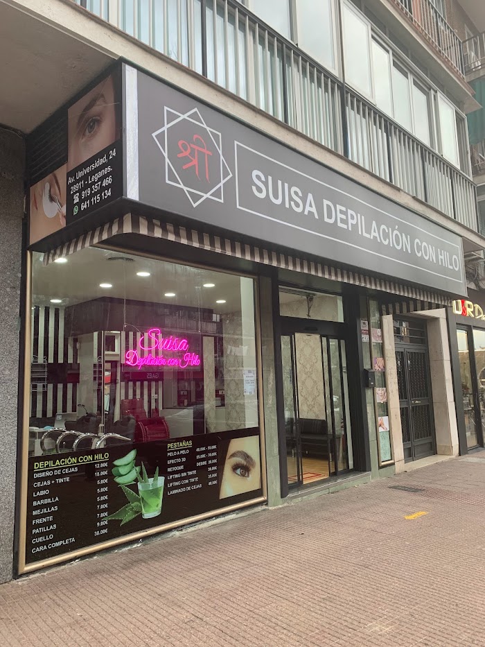 suisa depilacion con hilo — Exterior