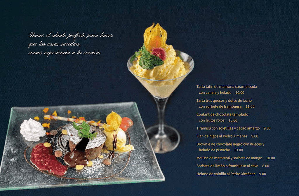 Restaurante Los Enebros — Carta