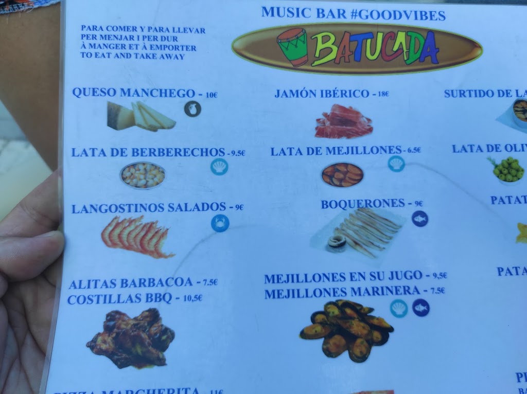 Batucada La Pineda — Carta