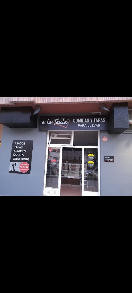 A la taula - Comidas para llevar — Del propietario