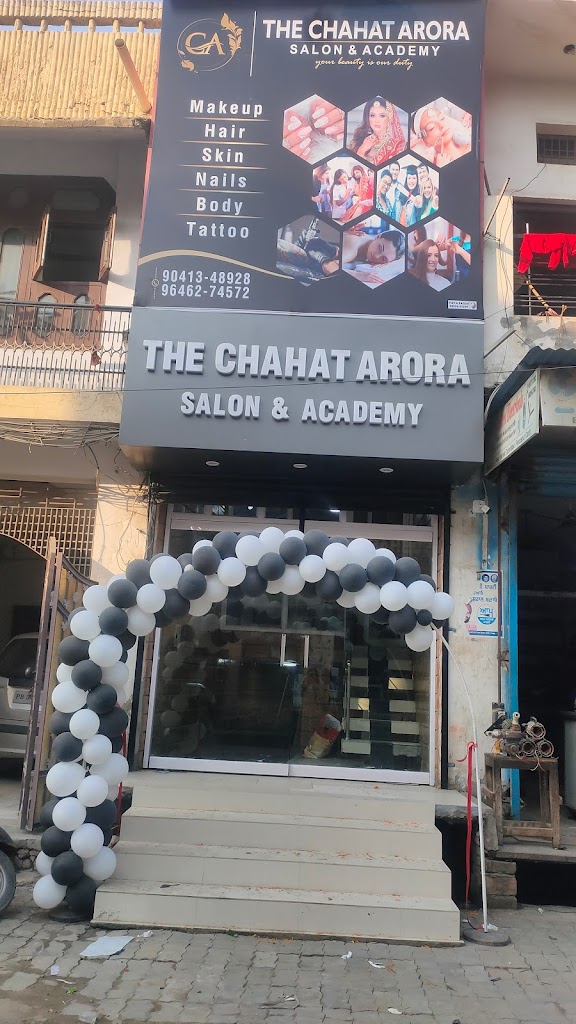 The Chahat Arora Salon And Academy Best Bridal Makeup Artist In Ferozepur Eyelashes Services Nail Extension Services