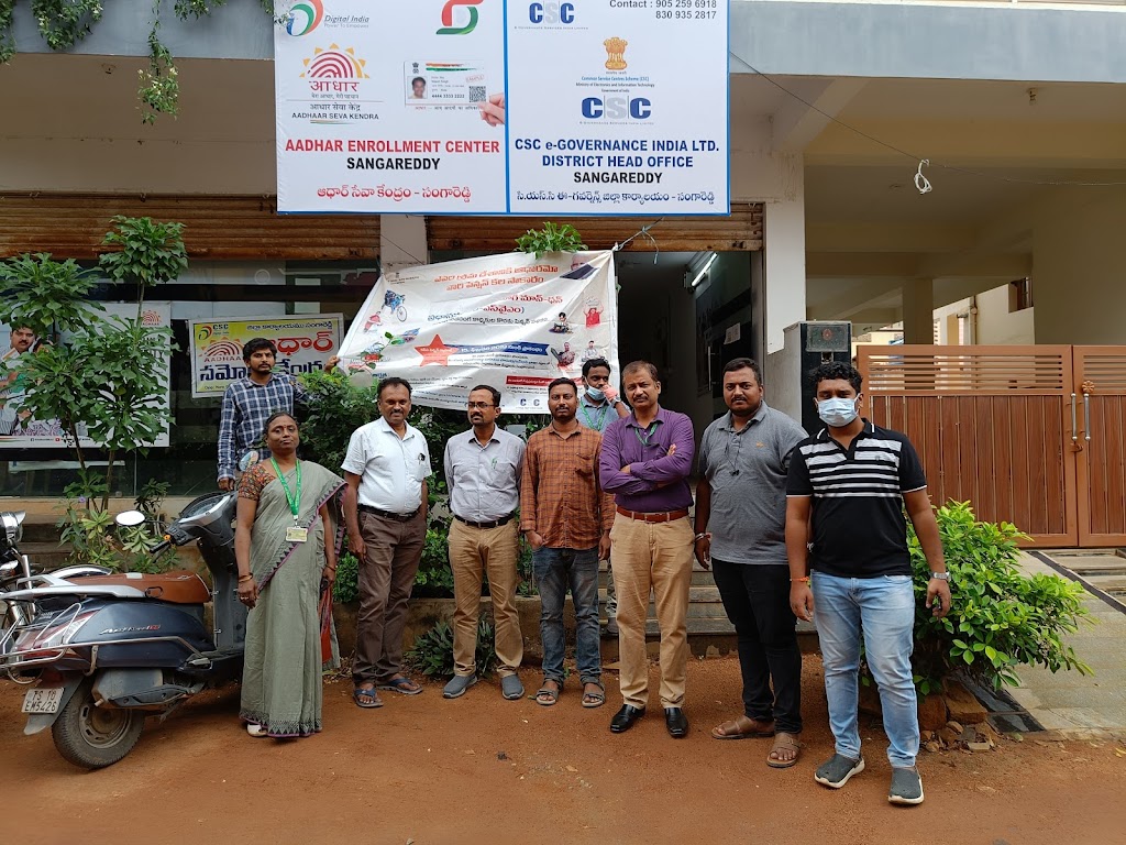 Aadhar Seva Kendra Csc Sangareddy Head Office