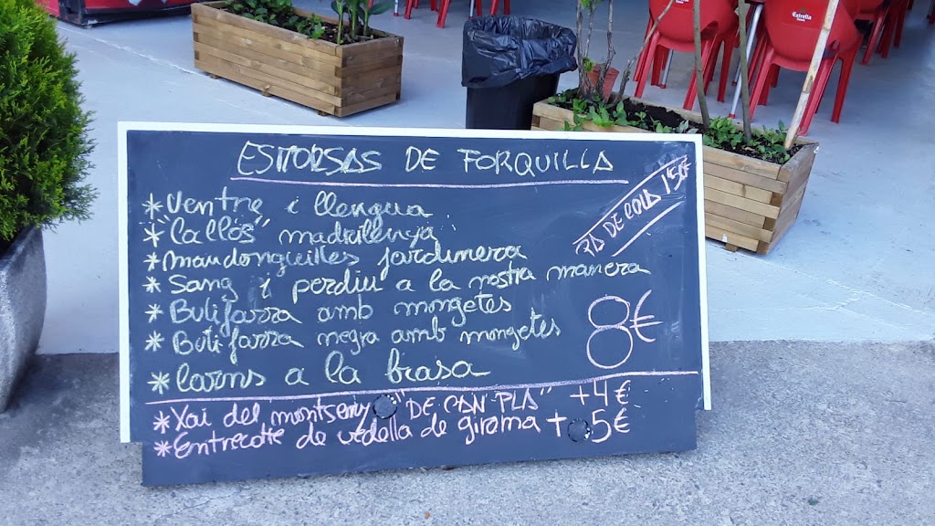 Restaurante Sant Celoni — Carta