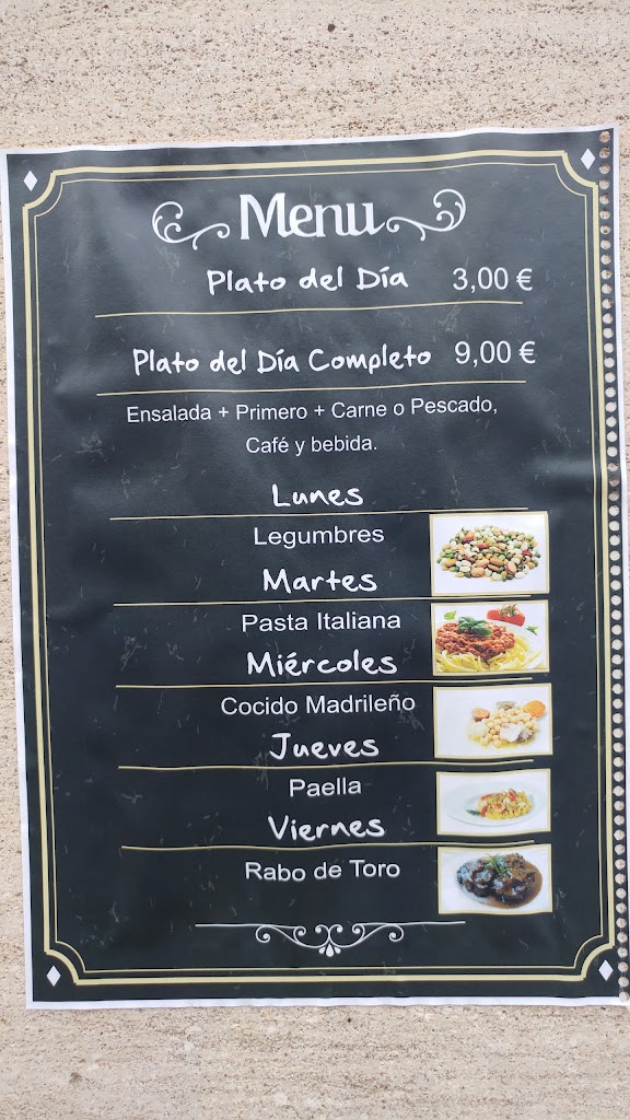 Taberna Gobana — Carta