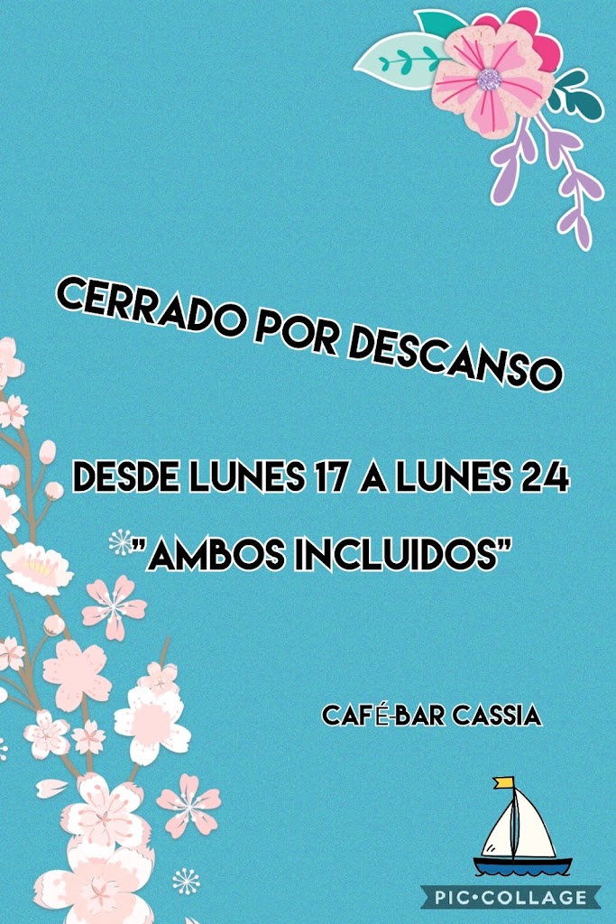 Bar Cassia — Carta