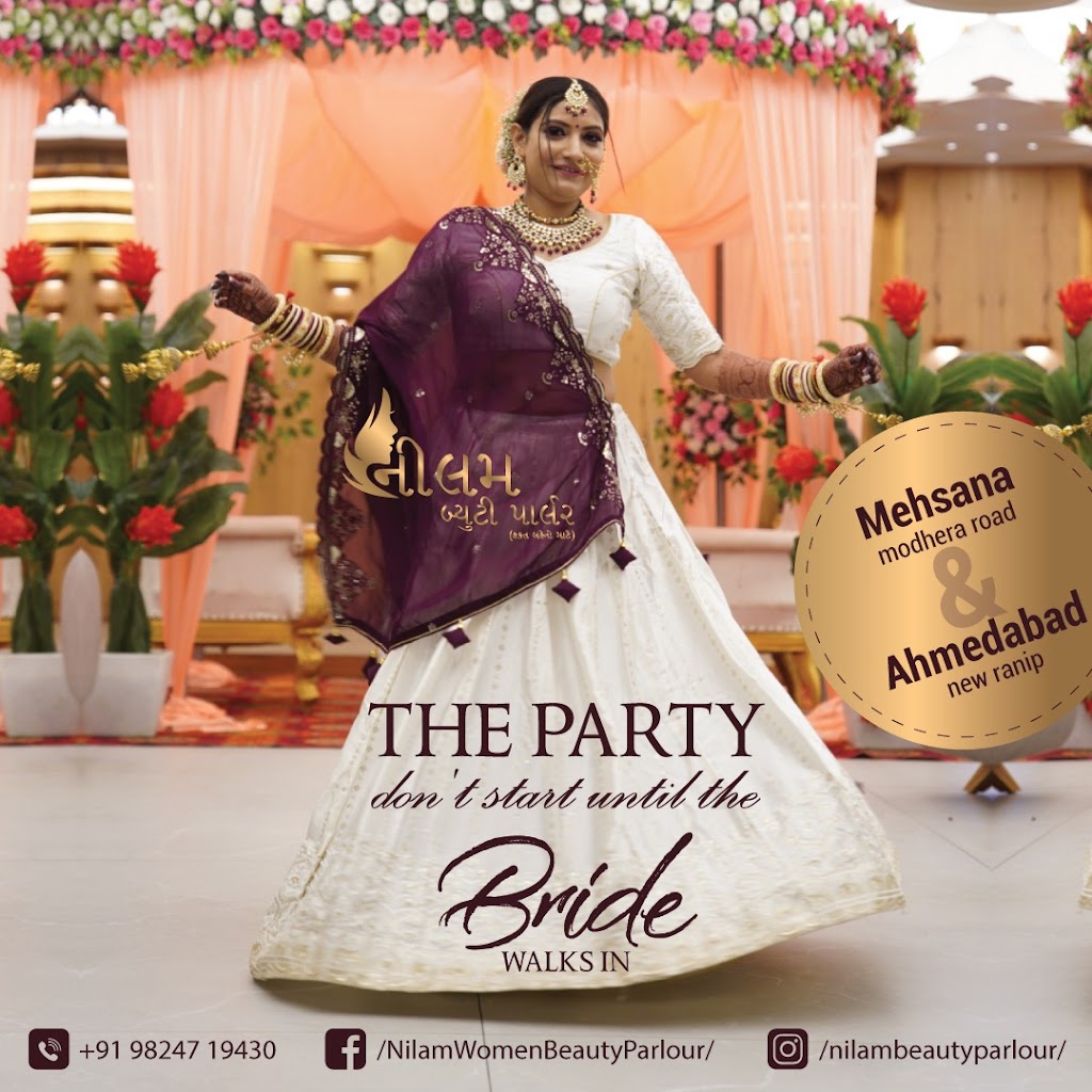 Nilam Beauty Parlour Best Beauty Parlour In Newranip Ahmedabad Bridal Makeup Sider Makeup Waxing Haircut Nail Art