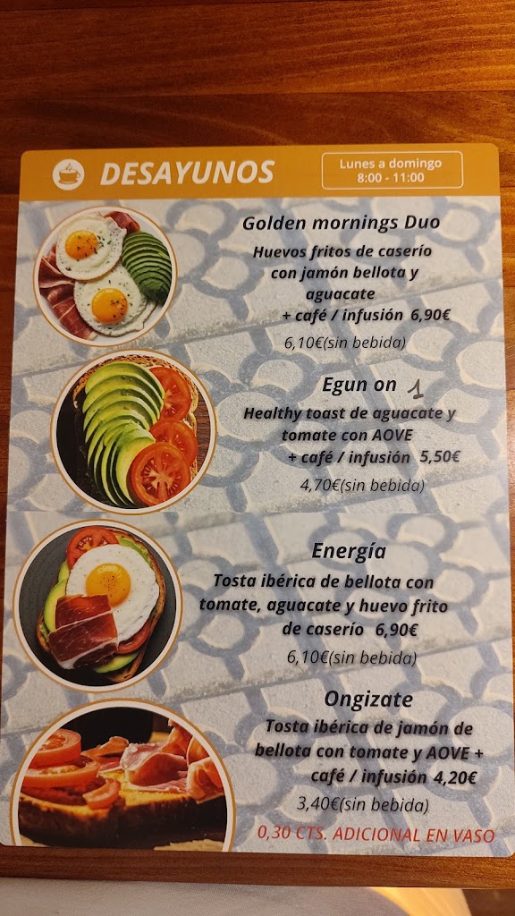 Asador Pollo Campeon Leioa — Carta