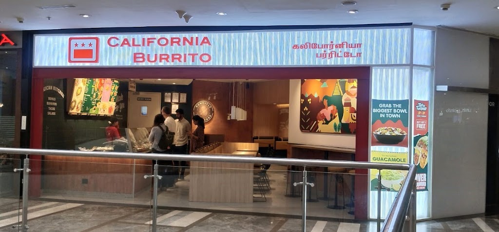 California Burrito Mexican Kitchen Phoenix Mall Chennai