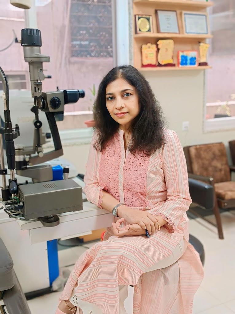 Dr Veena Mall Ophthalmologist Dr Bhaskar Mall Memorial Hospital