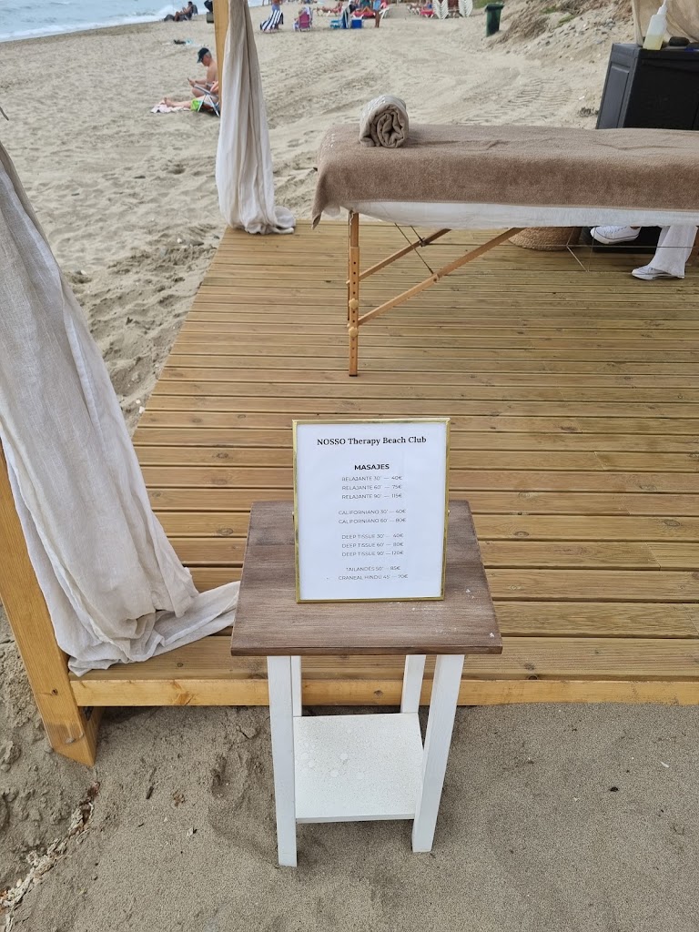 NOSSO Summer Club Marbella — Carta