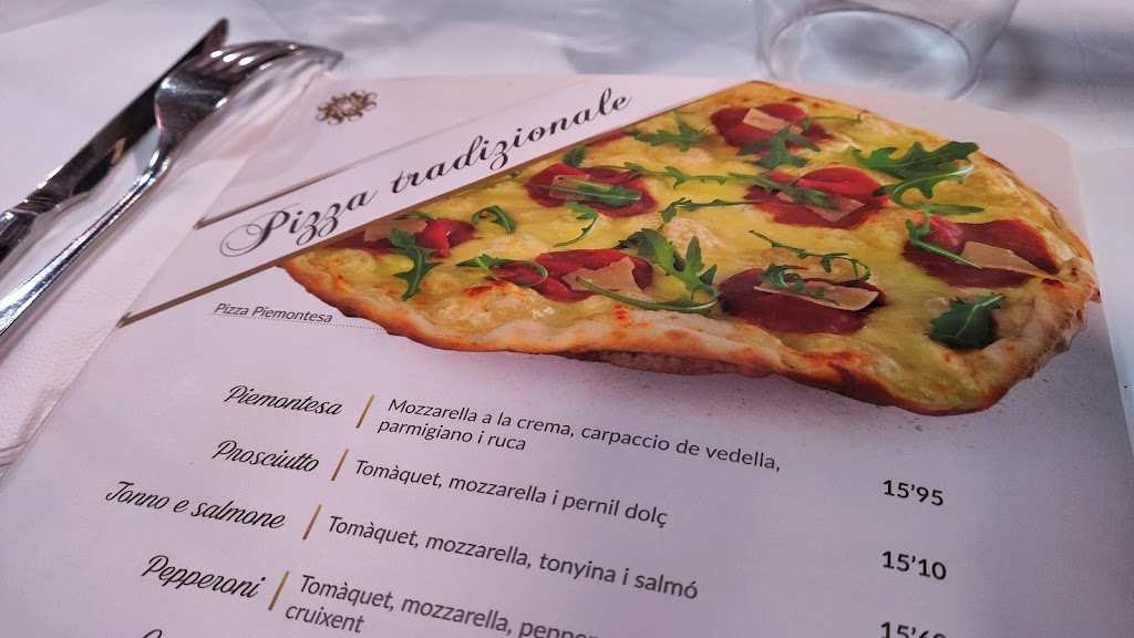 Restaurant La Piemontesa — Carta
