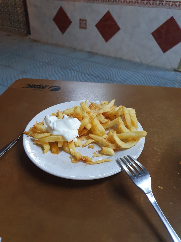 Hamburgueseria Avenida — Papas fritas con queso