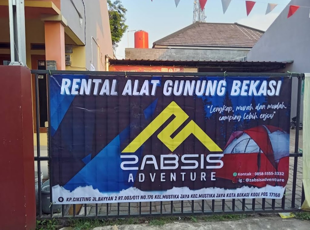 Sewa alat gunung bekasi (zabsis adventure)
