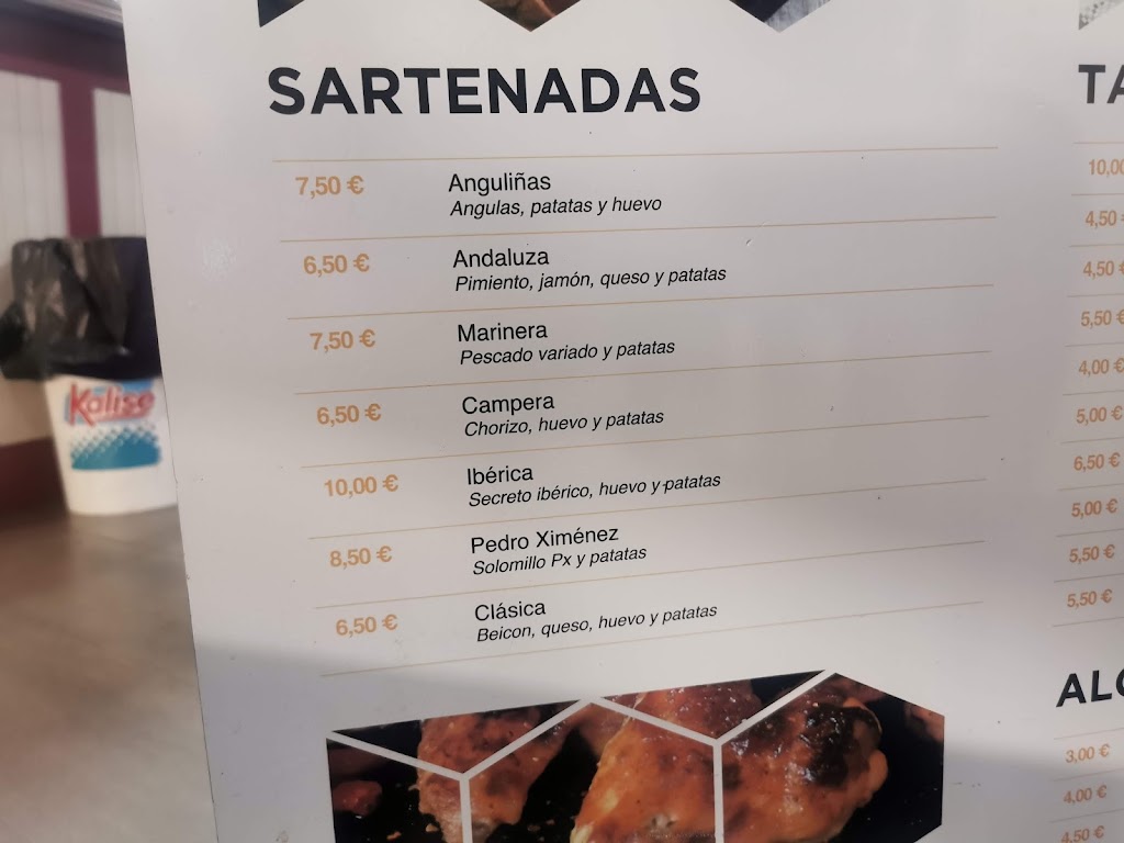 Mas k birras — Carta