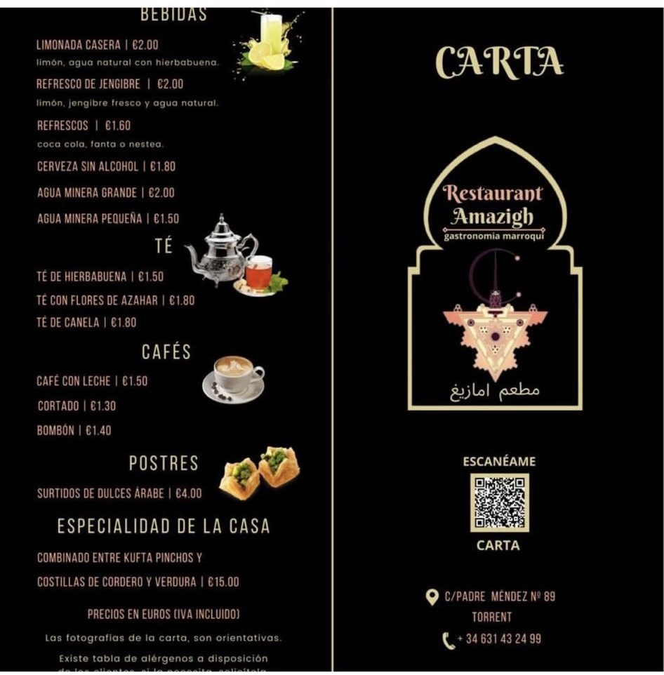 Amazigh — Carta