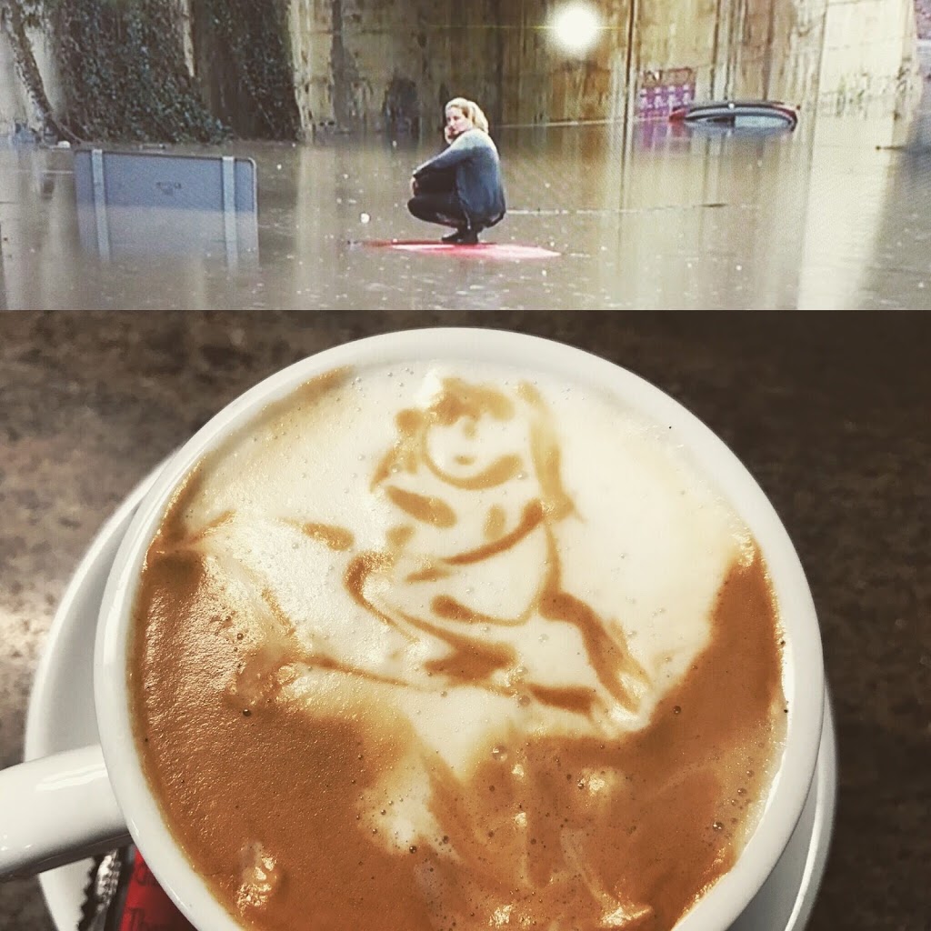 Cafeteria Avenida 55 — cafe con leche