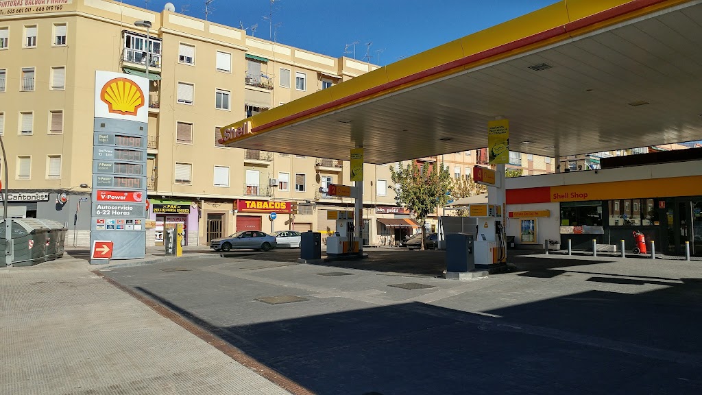 Shell Cristo de la Fe — Surtidor de combustible