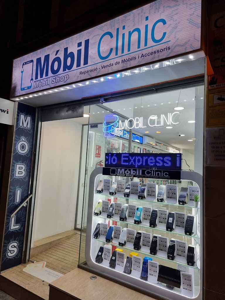 Mobil clinic Mollet del Valles tienda telefonia y reparaciones de moviles