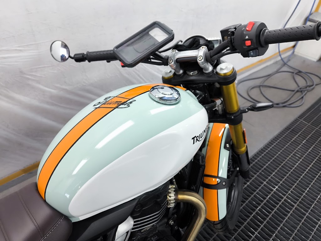 Pintura y reparacion de motos en Collado Villalba. MOLINART